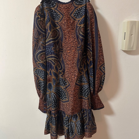 FARM Rio Multicolor Paisley Mini Dress - Picture 6 of 7